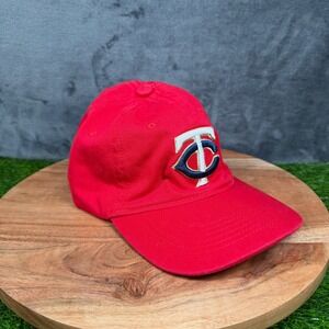 Minnesota Twins Melonwear Cap Red Baseball Hat Dairy Queen DQ 2017‎ MLB Mens